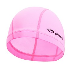 피닉스 아동 S 스판 천 수모 PCN-01 수영모, 핑크