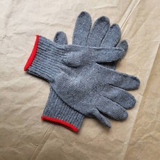 台製灰色棉紗手套買5送1 工作手套 工地手套 保護雙手不受傷, 1個, 1雙, 灰色