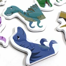 판다디자인몰 자석퍼즐 공룡P006 퍼즐자석 교구자석 자석놀이교구 공룡자석퍼즐 교육용자석