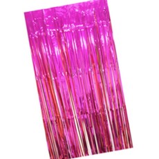 닐스 파티 커튼 핑크 레드 촬영배경