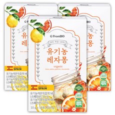 프롬바이오 NFC 유기농 레자몽 즙, 500g, 3개