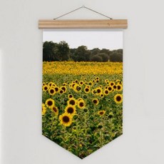 gb671_우드페넌트_40CmX62Cm_풍수재물의해바라기풍경