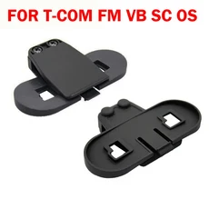 FreedConn 오토바이 블루투스 멀티 인터폰 헤드셋 헬멧 인터콤 용 2 개/몫 T-COM FM VB SC OS 브래킷 클립, 01 빠른, 02 Screw Clip