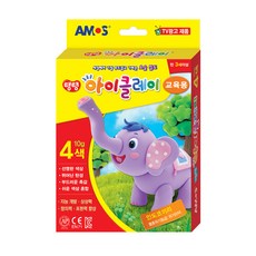 아모스 탱탱 아이클레이 10g 4색, 단품, 1개