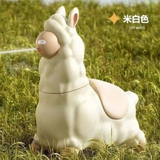 嘉義出貨 羊駝水槍 草泥馬水槍 按壓水槍 駝長脖子水槍 噴水槍 呲水槍 兒童水槍 冰域羊駝水槍按壓 羊駝噴水槍, 1個, 羊驼水枪
