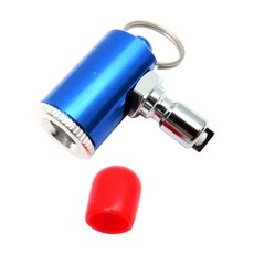 shangren 스쿠버 다이빙 공기 인플레이션 노즐 빠른 연결 표준 BC BCD 인플레이터 호스 클린 기어 도구, 알루미늄, 블루