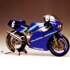 후지미 야마하 FZR750 OW74 경주용 오토바이 프라모델 1:12, 1개