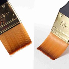 페인팅 브러시 평붓 4cm 작업용 페인트붓