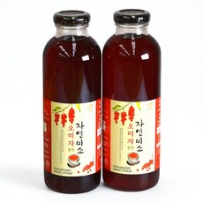 문경 오미자청 원액 500ml 2병 오랜전통1996년, 1개입, 2개