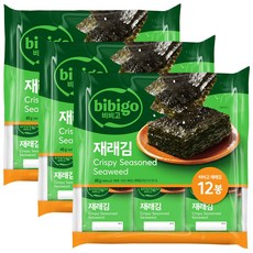 비비고 재래김 도시락김 12p, 48g, 3개 48g, 3개