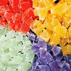 반짝반짝 프리미엄 수제 코하쿠토 보석젤리 보석사탕, 1개, 4종류맛