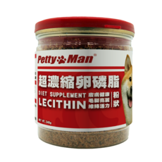 Petty man PTM超濃縮卵磷脂 犬用卵磷脂 皮膚保健 營養補充品 亮毛 改善膚質 240/800G, 1個, 240g