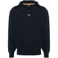 보스 러버라이즈드 로고 후디