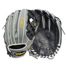 윌슨 A500 11인치 유소년 내야수 야구글러브 좌투글러브, 좌투-오른손착용, 혼합색상, 1개