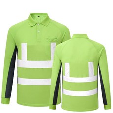 작업복 반팔 건설 유니폼 스카치 산업용, 녹색과 회색