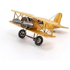 11066893 프라모델 헬리콥터 비행기 미니어처 전투기 모형 헬기 항공기 BLINGOOD 단조 철제 빈티지 정원 장식 남자 아이용 컬러풀한 어른용 항공 구형 여객기 소울 모델, B)