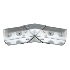 RACE WAY VER ELB (45도) 40x40 바디 (IN)