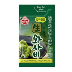오뚜기 갈아만든 생 와사비 3g 일회용 빠른배송, 10개