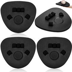 Tebery 4 Pack Baseball Training Glove Flat Design Foam Fielding Gloves for Practice Infield Soft, Tebery 4 Pack Baseball Trainin