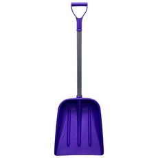 용품시티 제설용 눈삽 동절기 눈치우는 제설 도구 농장 작업용 삽 거름용 PVC 자루