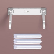 쓰레기봉투 거치대 분리장 화장실 문걸이 접이식 주방 대용량 휴지통 가정용, 화이트신형특허접이식휴지통, 쓰레기통+300백쓰레기자루