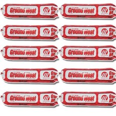 그라운드 미트 소고기 분쇄육 민찌B 부대찌개민찌 다짐육 삼광민찌, 10개, 454g