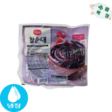 정담원 찰순대 1kg, 2개