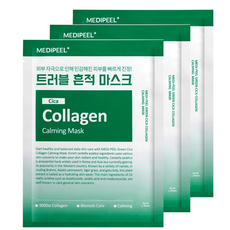메디필 그린 시카 콜라겐 카밍 마스크팩, 3개, 30ml