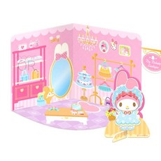 MMOR 마이멜로디 부티크 자석 데코놀이 스티커책 여아스티커