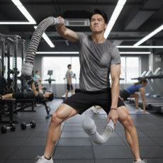 하모아 땀이줄줄나는 다이어트 배틀로프, 그레이