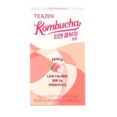 티젠 티젠 콤부차 피치 (보틀 포함), 5개, 10개입, 5g