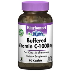Bluebonnet 維他命C膠囊 1000mg, 1個, 90顆