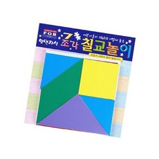 칠교도안 자석칠교 자석 칠교놀이 15 x 15cm 학생용