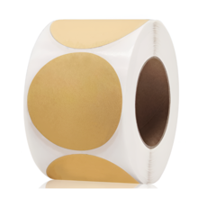 500매 크라프트 원형 스티커, 01.소형S503(2.5cm), 1개