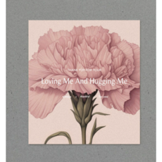 가정의달 플라워 감사 카드 감성 메시지 카드 어버이날 선물, 50개, 핑크