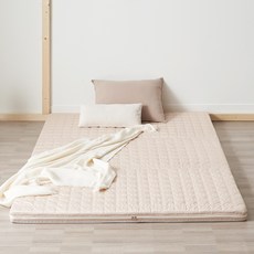에보니아 도스 3단접이식 매트리스 벨로아 750 (침대 바닥 토퍼 탄탄 수면매트)