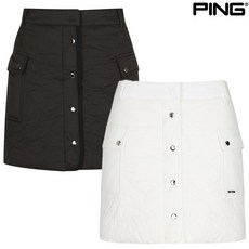 핑 겨울 여성 퀼팅 구스 다운 큐롯 스커트 121D4PC381_WB_CJ 2698734