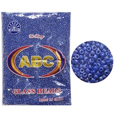 2mm 시드비즈 공예 재료 딥블루, 3봉