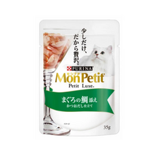 Mon Petit 貓倍麗 貓餐包【多包組】極品湯包 特尚品味主食餐包『WANG』, 12個, 極上餐包-鮮鮪紅鯛(綠), 35g