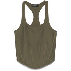 뮈글러 코르셋 탱크 탑