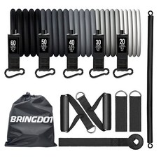 브링닷 튜빙밴드 밴드그립바 풀 세트, 200lb 세트 + 밴드그립바, 1개