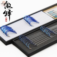 傲鋒彩鉤魚鉤綁好子線雙鉤成品套裝鬼牙伊勢尼伊豆仕掛台釣魚線, 1個, 新關東1#
