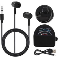 가정용 지하 배관 누수 감지기 도구 키트 현장용 소음 강화기 공사 차량 유지보수 #1