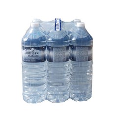 화인바이오 지리산 물하나 물 생수, 6개, 2L