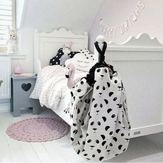 패턴 토이백 장난감 정리함 블럭 레고 플레이 매트, 1개, 팬더