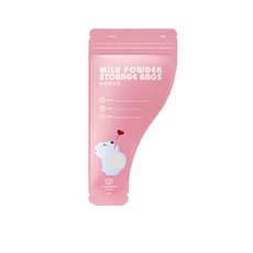 拋棄式奶粉分裝袋，嬰幼兒外出儲存分裝盒, 1個, 粉