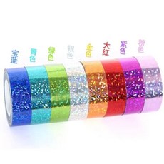 BOPP 강력 접착 테이프 골든 레드 블랙 실버 도트 카펫 알루미늄 처리 필름 편지지 사무실 스티커 215270