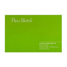 Flexi Sketch 블랭크 아티스트 저널 10.2 x 15.2cm(4 6인치) 배 1