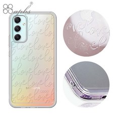 apbs A15/A25/A26/A34/A35/A36/A55/A56/M14/M34 5G 浮雕感雙料殼-LOVE, 1個, A35 5G