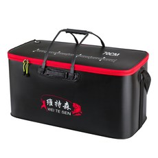 대형 물고기통 접이식 낚시통 삐꾸통 두레박 휴대용 활어통 살림통 밑밥 가방 I.블랙 65cm, T.70cm + 산소펌프